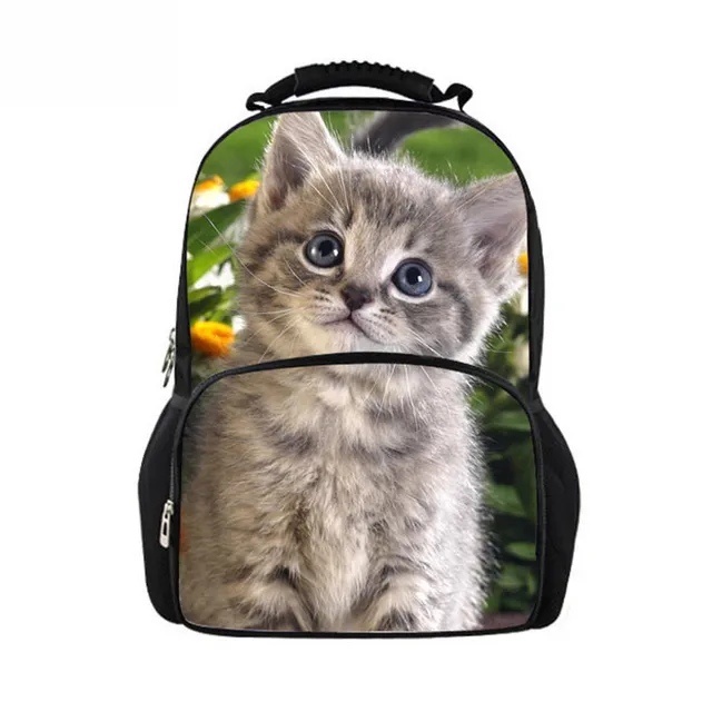 FORUDESIGNS Siamese Cats Backpacks Fashion Women School Backpack for