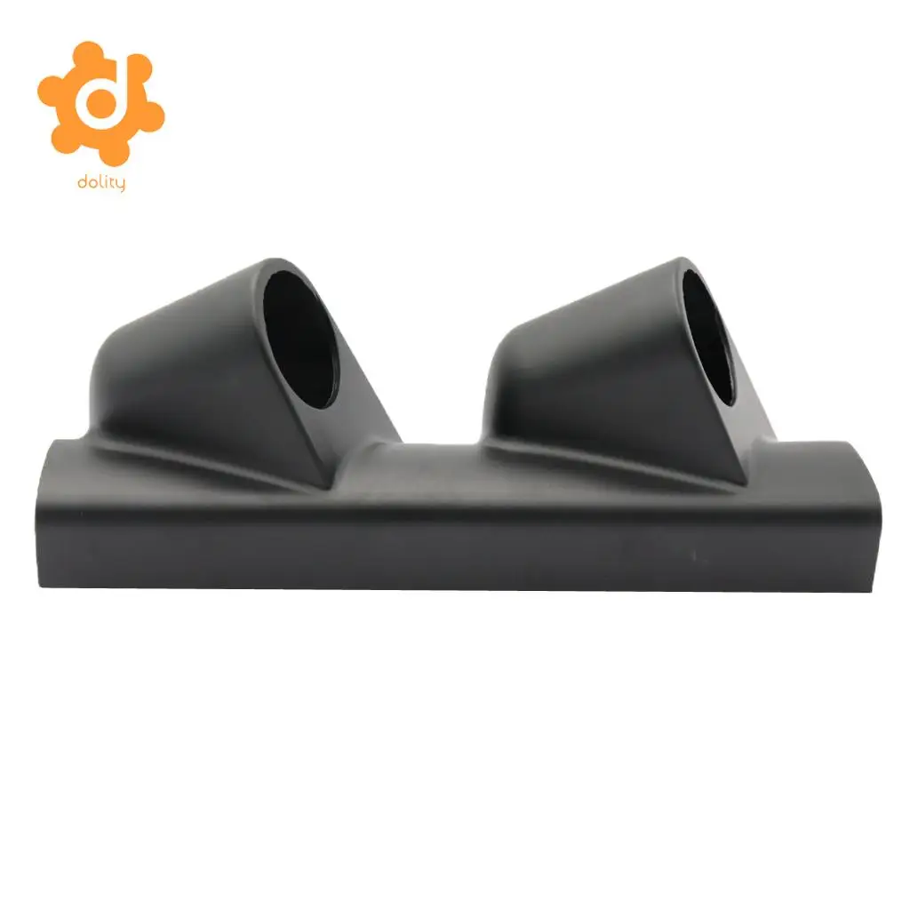 Car 52mm Double Hole Right Side Pillar Gauge Meter Mount Holder