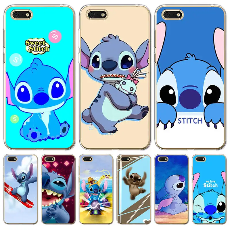 

Cartoon For Coque Huawei Mate 9 10 20 Pro Lite shell Soft Silicone etui Pattern capa cute funda cartoon Stitch phone Case Cover