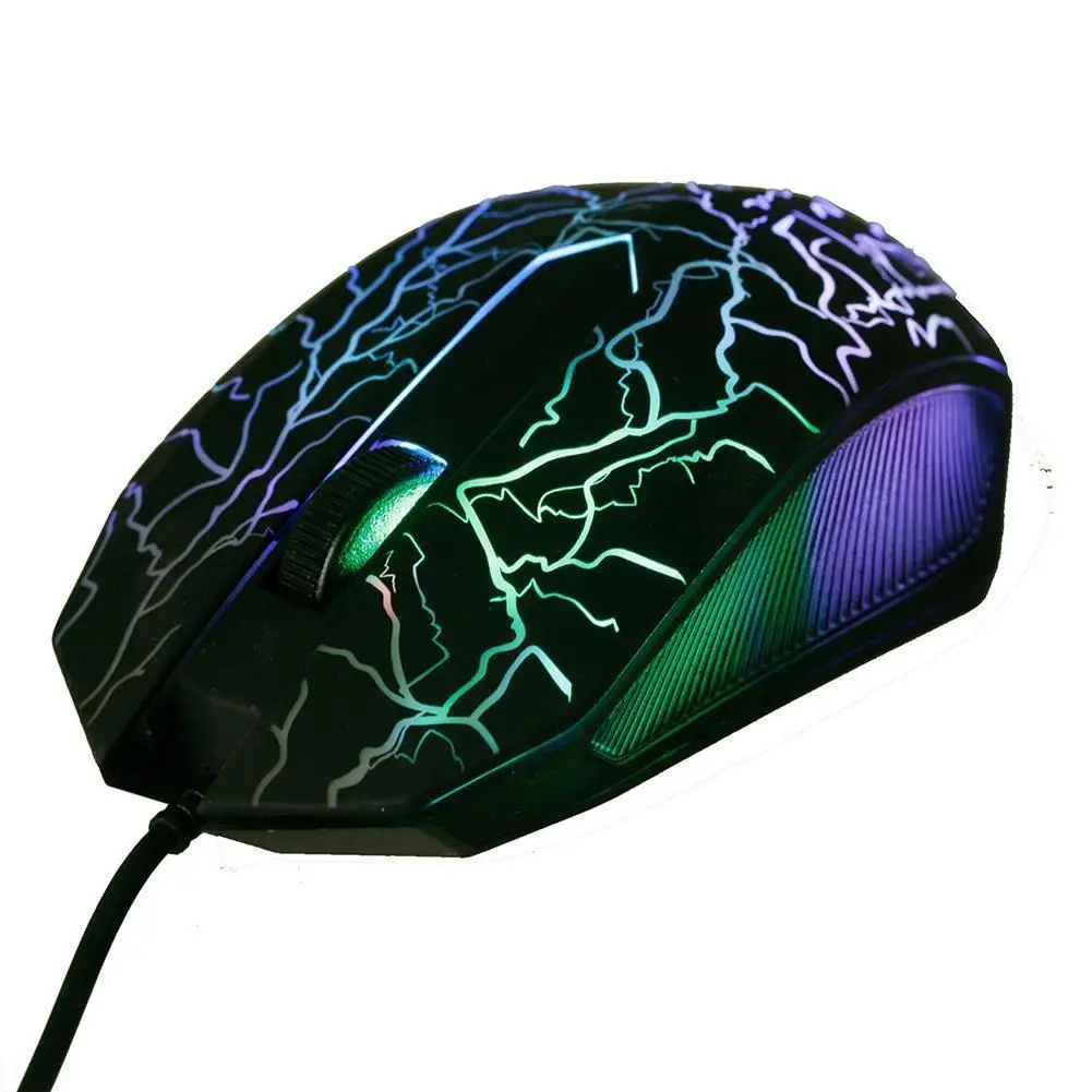 3 Buttons USB Wired Backlight Glowing Mouse Computer Gaming Working Mice 3 Buttons USB Wired Backlight Glowing Mouse Computer Gaming Working Mice