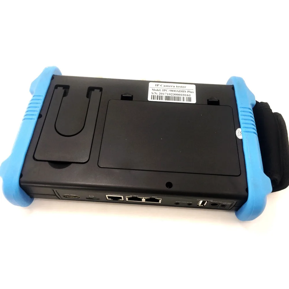Бесплатная доставка DHL Wanglu 7 дюймовый тестер ip камеры 9800Plus H.265 4K 1080P IPC CCTV монитор 8MP