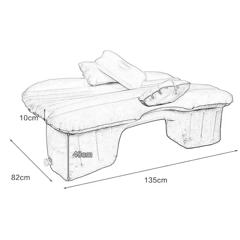 Дорожная кровать кемпинг надувной диван автомобильный надувной матрас заднего сиденья Отдых Подушка Отдых коврик с насосом аксессуары