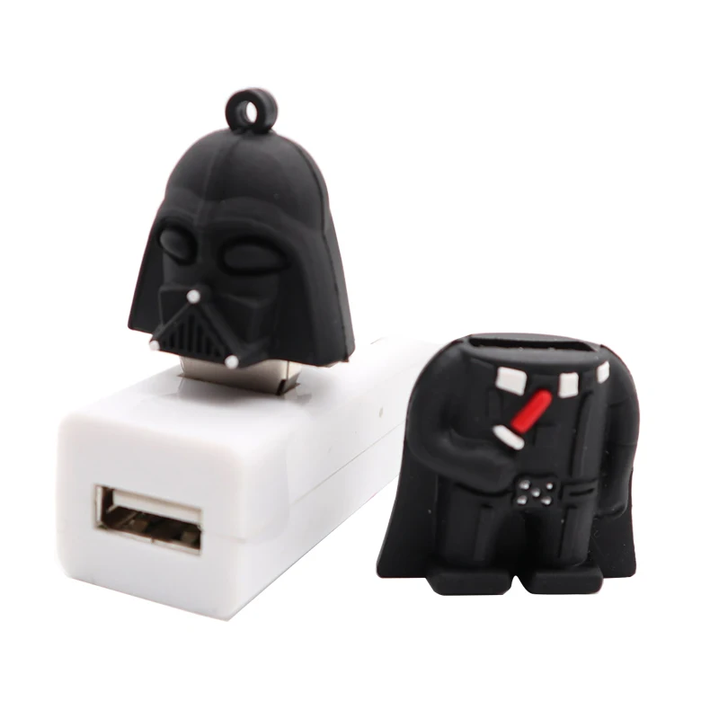 USB флеш-накопитель cartoon Darth Vader, флеш-накопитель, 4 ГБ, 8 ГБ, 16 ГБ, 32 ГБ, 64 ГБ, флешка Звездных войн, карта памяти, креативный usb-флеш-накопитель в подарок