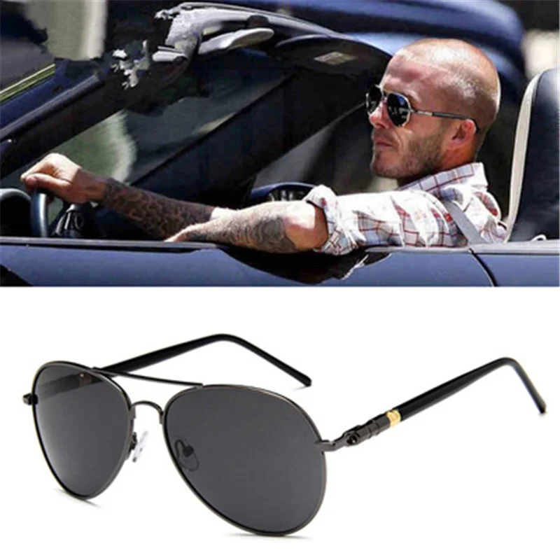 

Alloy Polarized Sunglasses Men new Driving Shade Oversized Quality Spring Leg Sun Glass for Men UV400 Pilot Male Sunglasses