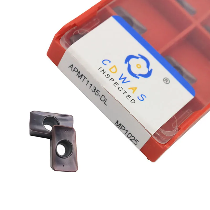 

High quality APMT1135 DL MP1025 Carbide insert milling turning tool Lathe tool Turning insert for machining steel parts