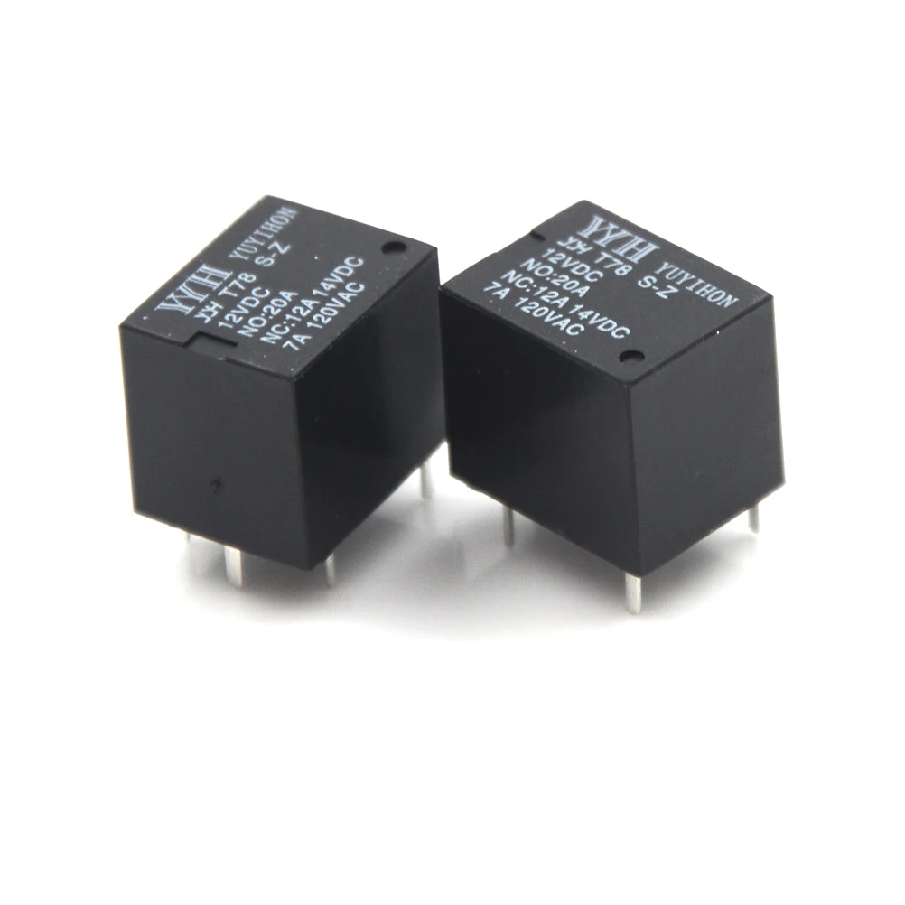 2 шт. Мини реле YYH T78 12V Z оригинальный DIP 5 10A 24V 12v DC|Реле| |