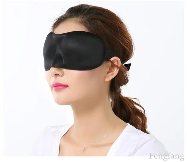 Man woman comfortable stereo Breathable blackout shading sleep goggles