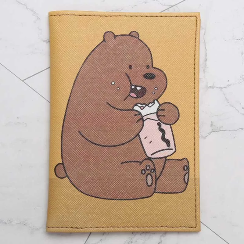 12 Модный милый кот и утка животные мультфильм Обложка для паспорта для мужчин и женщин pu кожаный дорожный Чехол Держатель для паспорта ID Держатели 14,5*10 см - Цвет: 12