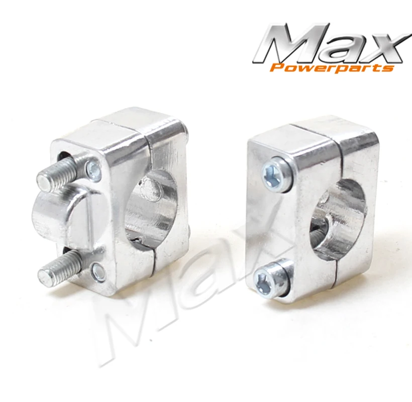 Universal 28MM riser Aluminium handlebar clamps Fat bar clamps for pit