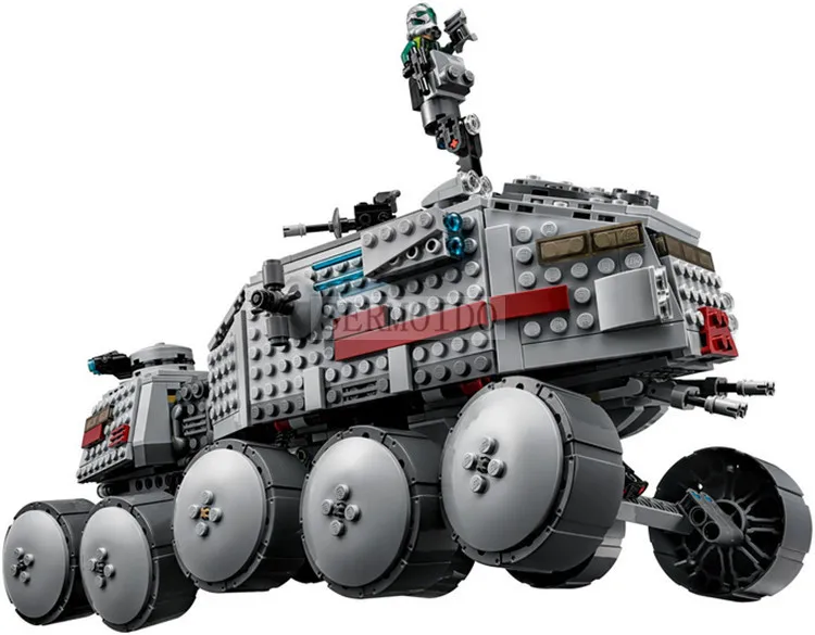 

LEPIN 933Pcs Star Wars Clone Turbo Tank 75151 Building Blocks Compatible with Bela STAR WARS Toy 05031 Toys Birthday Gift B168