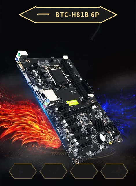 Best Offers Professional H81 BTC mining board LGA1150 CPU DDR3 memory 6 card USB3.0 expansion adapter desktop computer motherboard Best Offers Professional H81 BTC mining board LGA1150 CPU DDR3 memory 6 card USB3.0 expansion adapter desktop computer motherboard