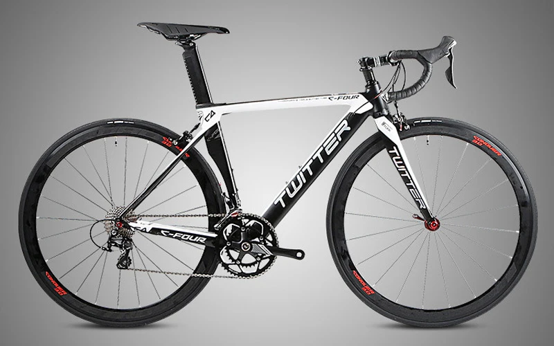 Clearance TWITTER Aluminum Alloy 700C Road Bike Frame Carbon Fork Road Bike Frame Smooth Welds Internal Cable Routing Road Bicycle Frame 14 Clearance TWITTER Aluminum Alloy 700C Road Bike Frame Carbon Fork Road Bike Frame Smooth Welds Internal Cable Routing Road Bicycle Frame 14