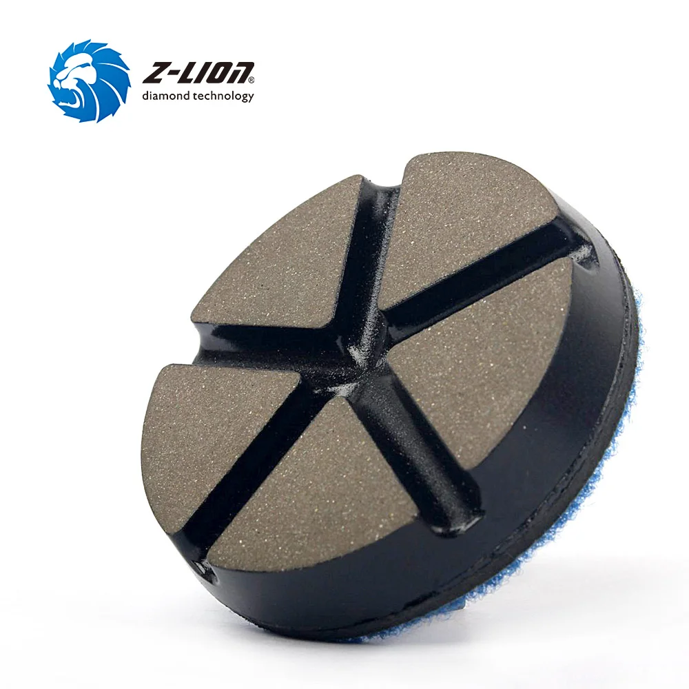 Z-LION 3pcs 세라믹 연마 패드 75mm 콘크리트 바닥 연삭 휠 다이아몬드 연마 패드 건식 및 습식 사용 거친 연삭
