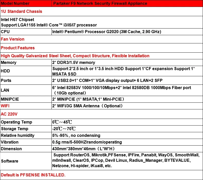 F9 Firewall
