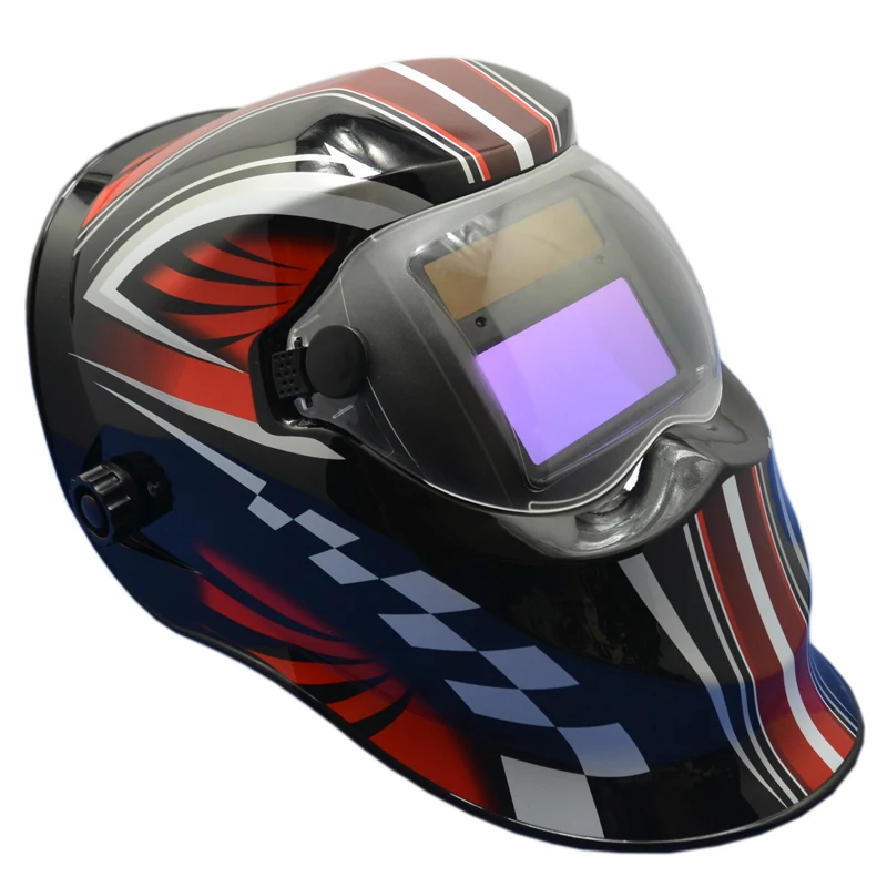 Хамелеон красный Speedway маска сварщика промышленные МИГ TIG удобные качество авто-Затемнение маски KD04-2200de-YG