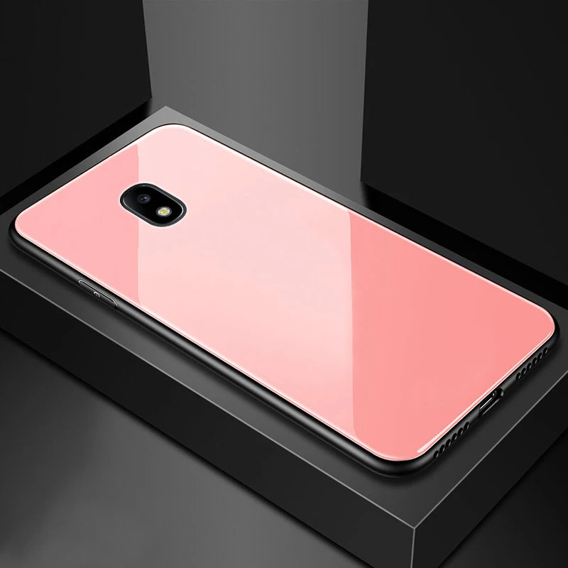 Чехол для телефона YUETUO из ТПУ с закаленным стеклом чехол samsung galaxy j3 2017 j330 pro j 3