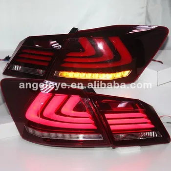 

For HONDA 2013 TO 2014 year For Accord LED Strip Tail Light Red White Color YZ