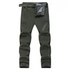 Big Size 9XL Men trousers 2022 New arrival Autumn Fleece Quick Dry Pants Winter Breathable Thermal Waterproof Pants Army Green ► Photo 1/6