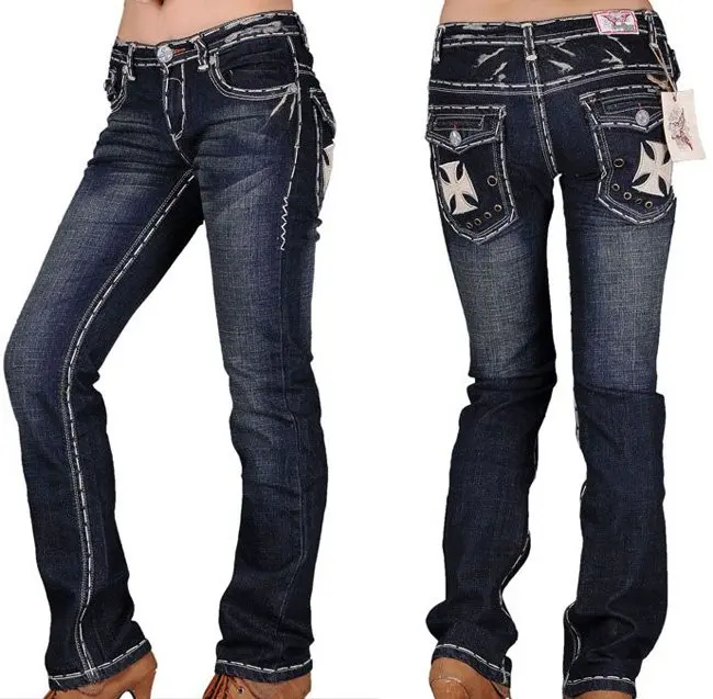 100 cotton jeans for women