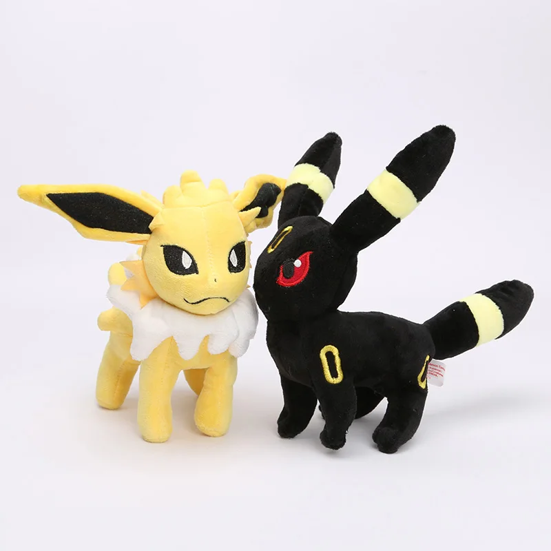 8 шт., 9 шт., карманная плюшевая Umbreon Glaceon Vaporeon Flareon Jolteon, плюшевая кукла, рождественские подарки, 17-24 см