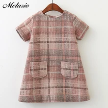 Одежда для малышей. Весеннее платье европейского дизайна с принтом олень для девочки