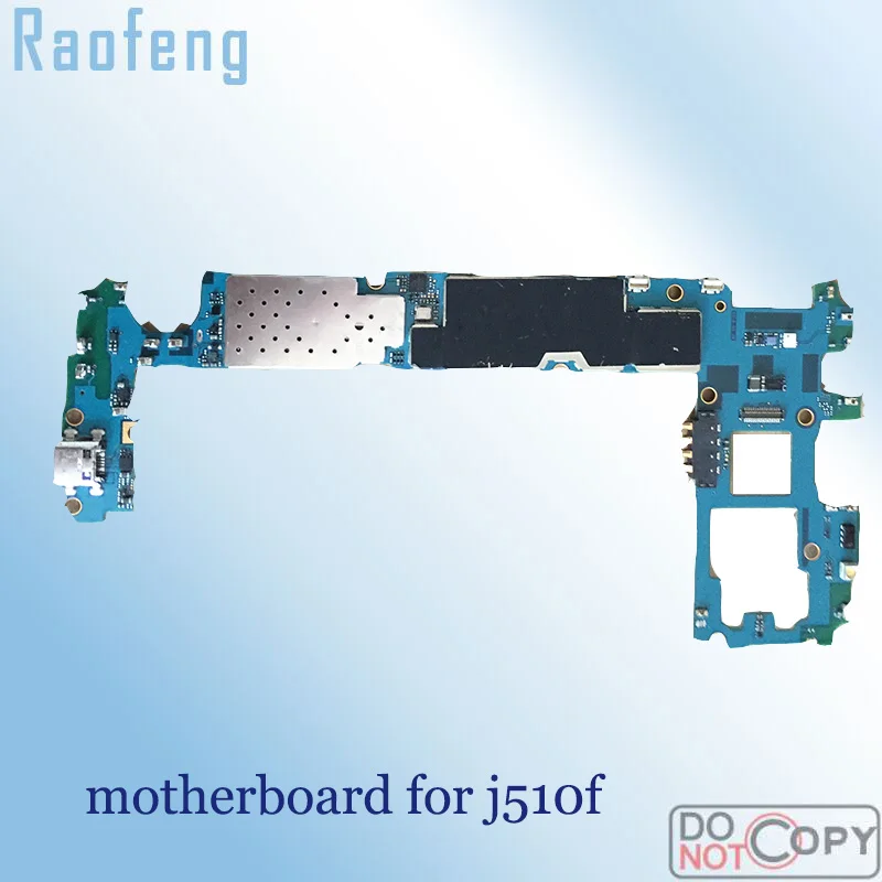 Разобранная разблокированная материнская плата Raofeng для Samsung galaxy j5 j510f