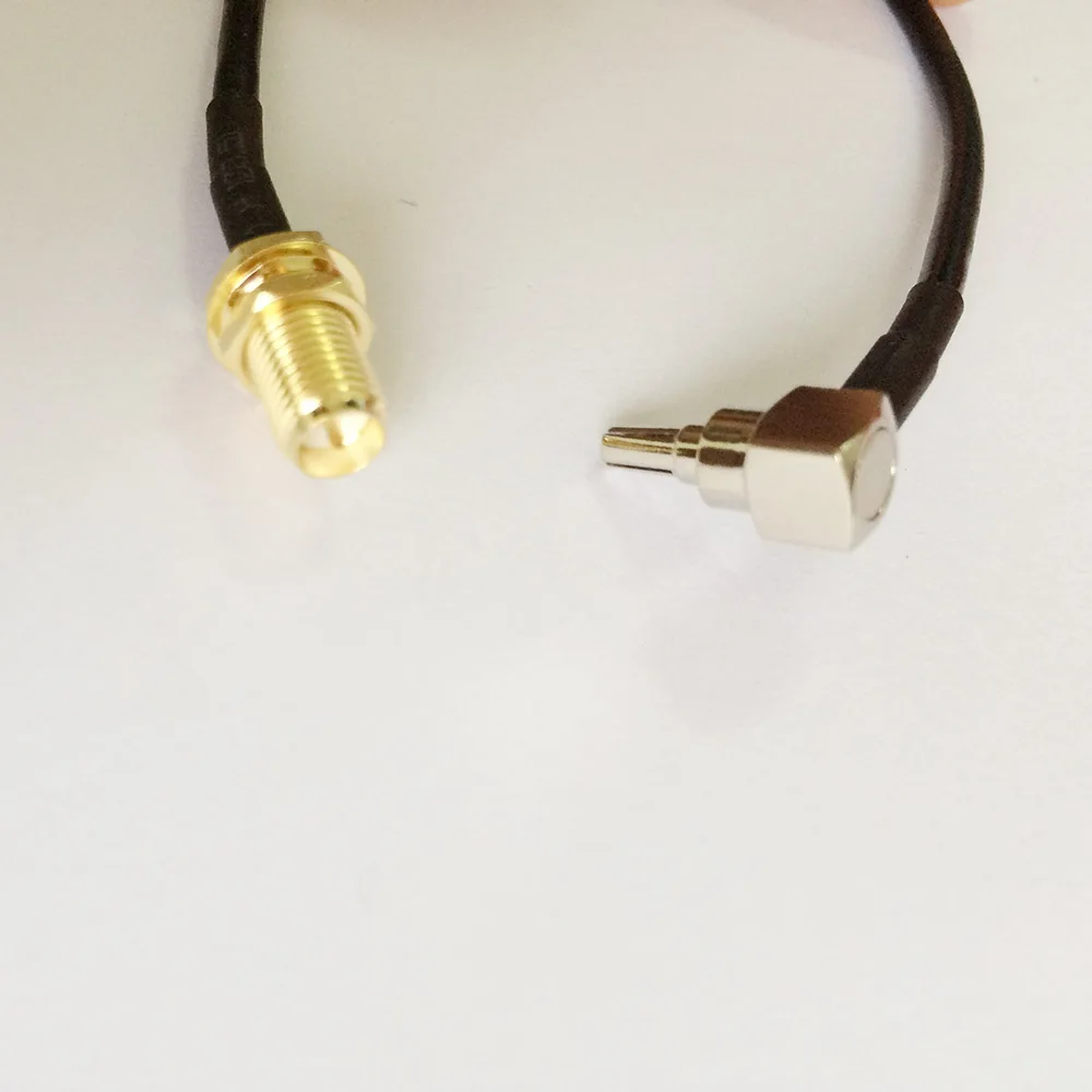 

ALLISHOP CRC9 To RP SMA Female Pigtail Connector Adapter Cable 5M