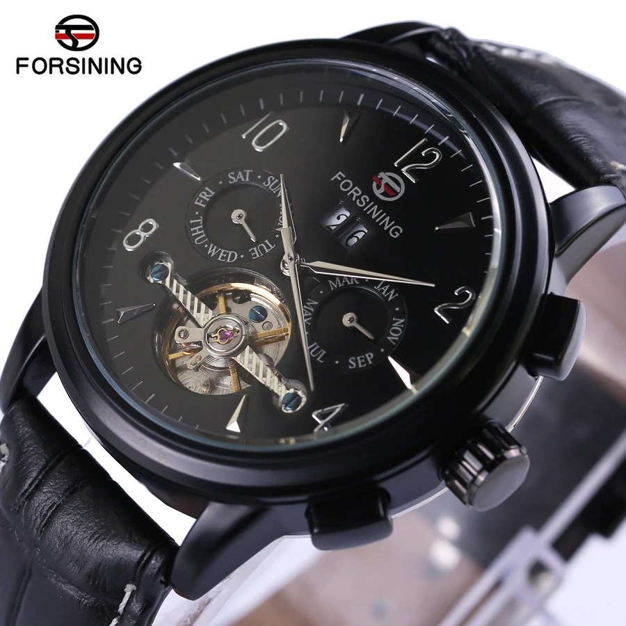 With Gift Box FORSINING Luxury Mechanical Watch Men self wind Automatic