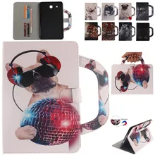 Чехол Wekays для samsung Tab E 9,6 T560 Портативный кожаный чехол с собакой для samsung Galaxy Tab E 9,6 дюймов T560 T561 чехол для планшета s