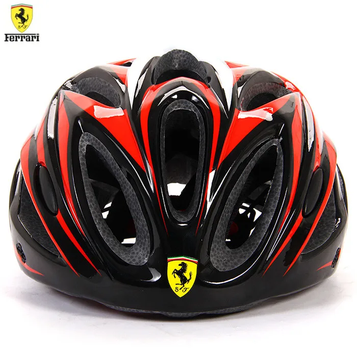 

2019 Ferrari FAH35 Helmet Safe Comportable Adjustable Strap Impact Resistant PP Shell Helmet for Skating Scooter Outside Sports