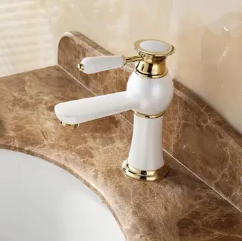 

Factory direct sales hot and cold water basin faucet kitchen bathroom single handle single hole sink mixer taps deck mounted