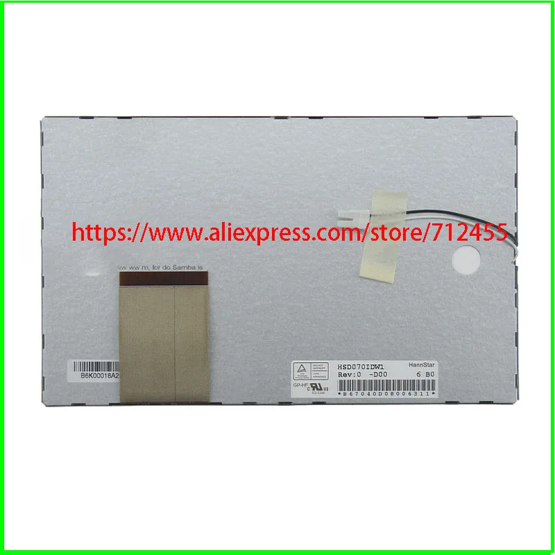 HSD070IDW1 D00 E11 E13 ЖК экран D00/E11/E13 Автомобильная Навигация DVD экраны с сенсорной