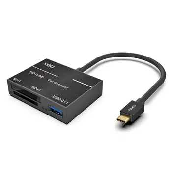 

USB 3.0 Type-C USB-C to XQD Memory Card Reader 500MB/s High Speed Camera Kit Adapter