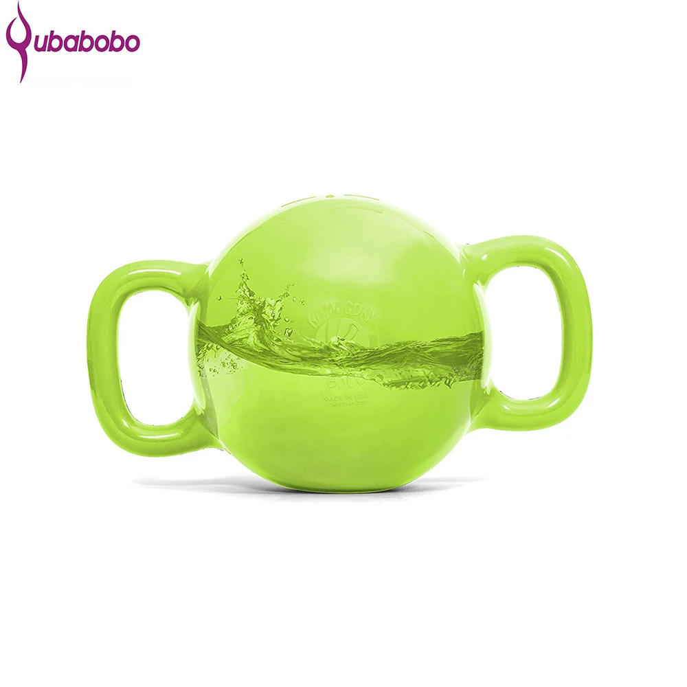 

Eco PVC material colorful muscle practice 1.2-6kg with water Adjustable kettle bell portable to carry for women yoga fitness