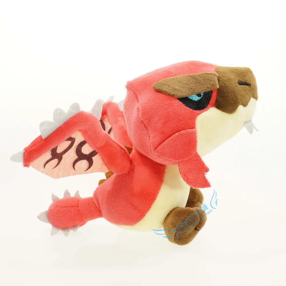 Новая игра мягкие игрушки Monster Hunter Freedom 20 см аниме куклы Peluche Brinquedos коллекция детский подарок отслеживание