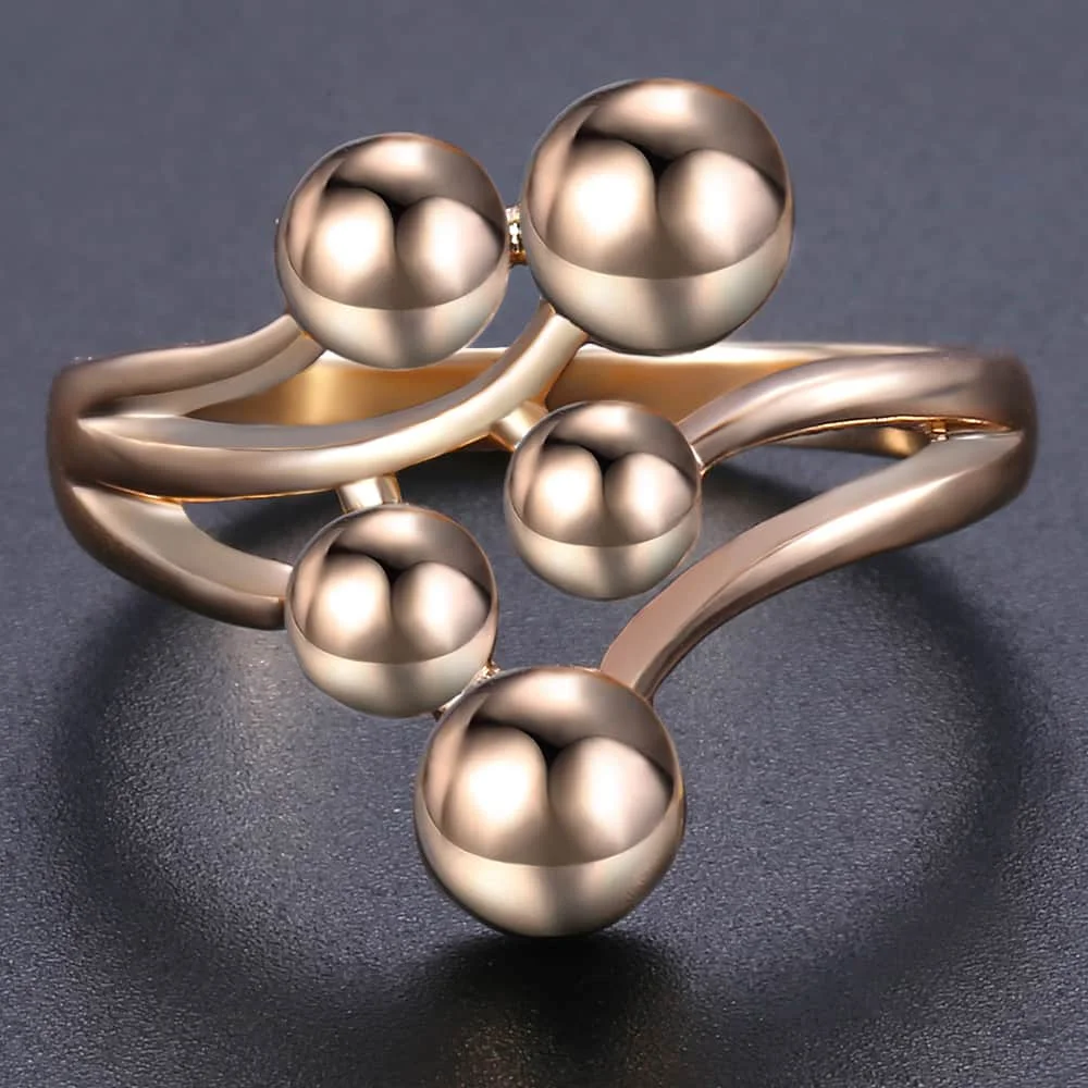 Женское Обручальное кольцо из розового золота 585 пробы|jewelry gift|women ringsrose gold |