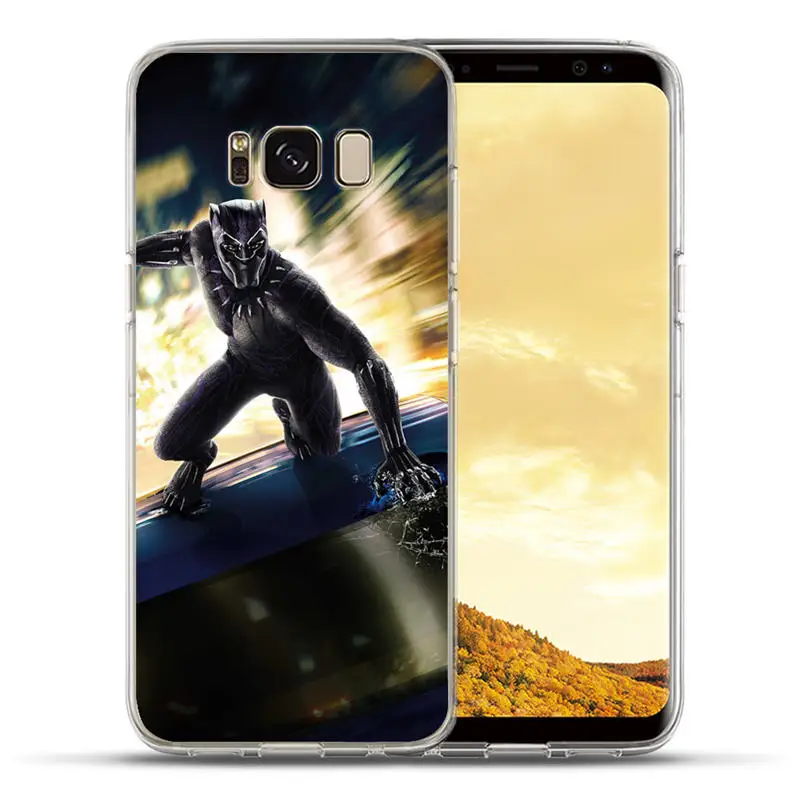 Для samsung Galaxy S8 S9 Plus S6 S7 Edge Note 8 роскошный чехол с героями Marvel, Мстители, силиконовый чехол, Coque Capinha Etui