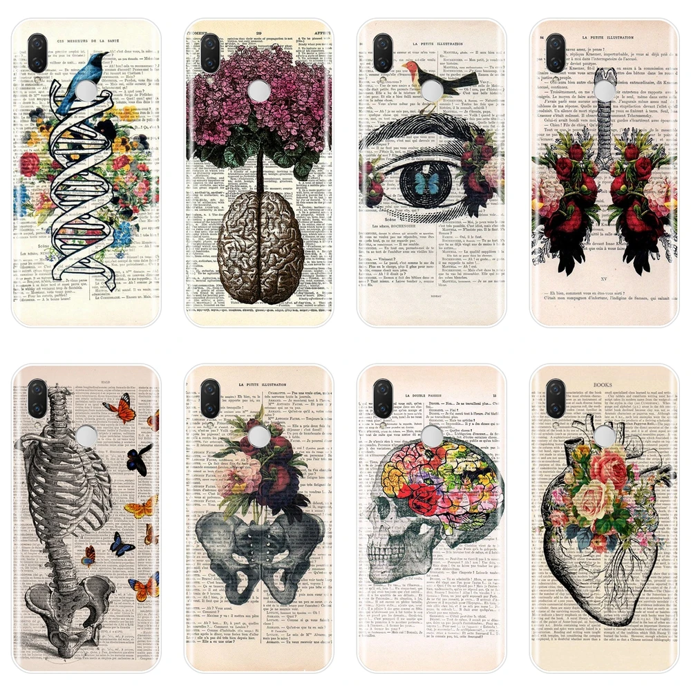 Мягкий силиконовый чехол для телефона Huawei Nova 2i 2 Lite Plus 3 3I 3E задняя крышка с черепом
