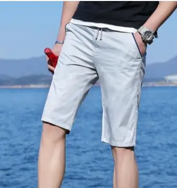 Мужские повседневные летние шорты мужские пятиконечные брюки 2018 новые мужские пляжные брюки молодежные LBL12