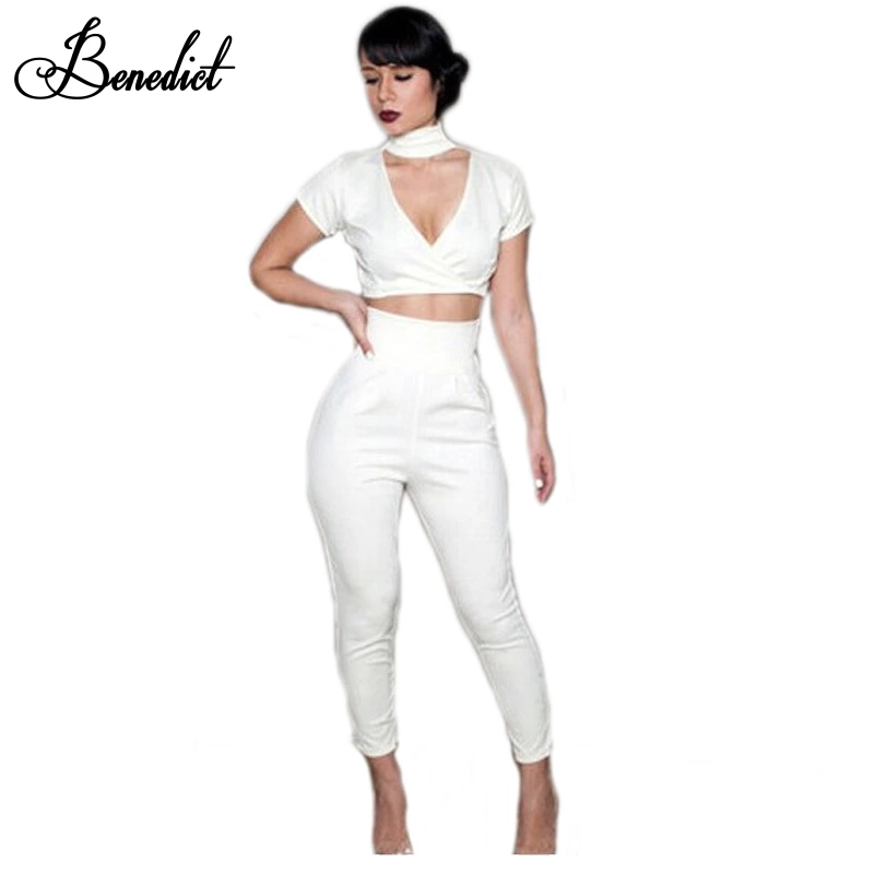 backless trouser suit
