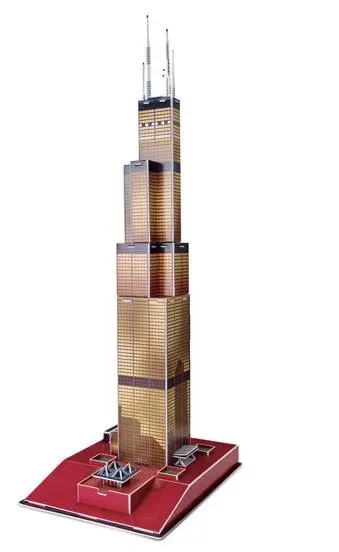 sears tower 3d puzzle