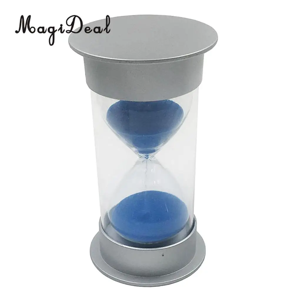 MagiDeal 10 -15 - 20 Sec or 2 Minutes Colored Sand Clock Sandglass Hourglass Timer Counter Counting Sport Yoga Brushing Teeth 6