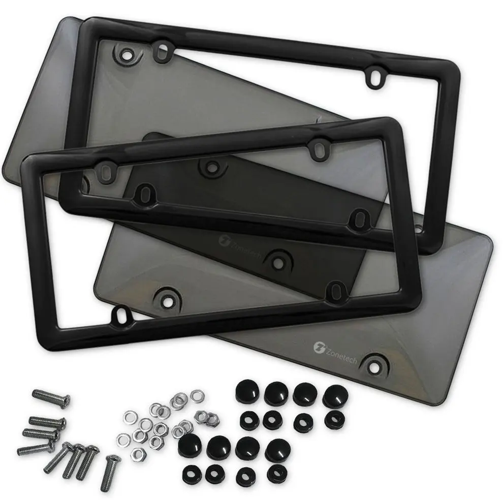 

High Quailty License Plate Tag Shield Cover and Frame Auto