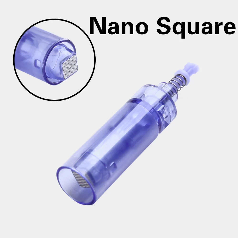 20PCS Electric Derma Pen Needles Square Nano Crystals Pin MYM