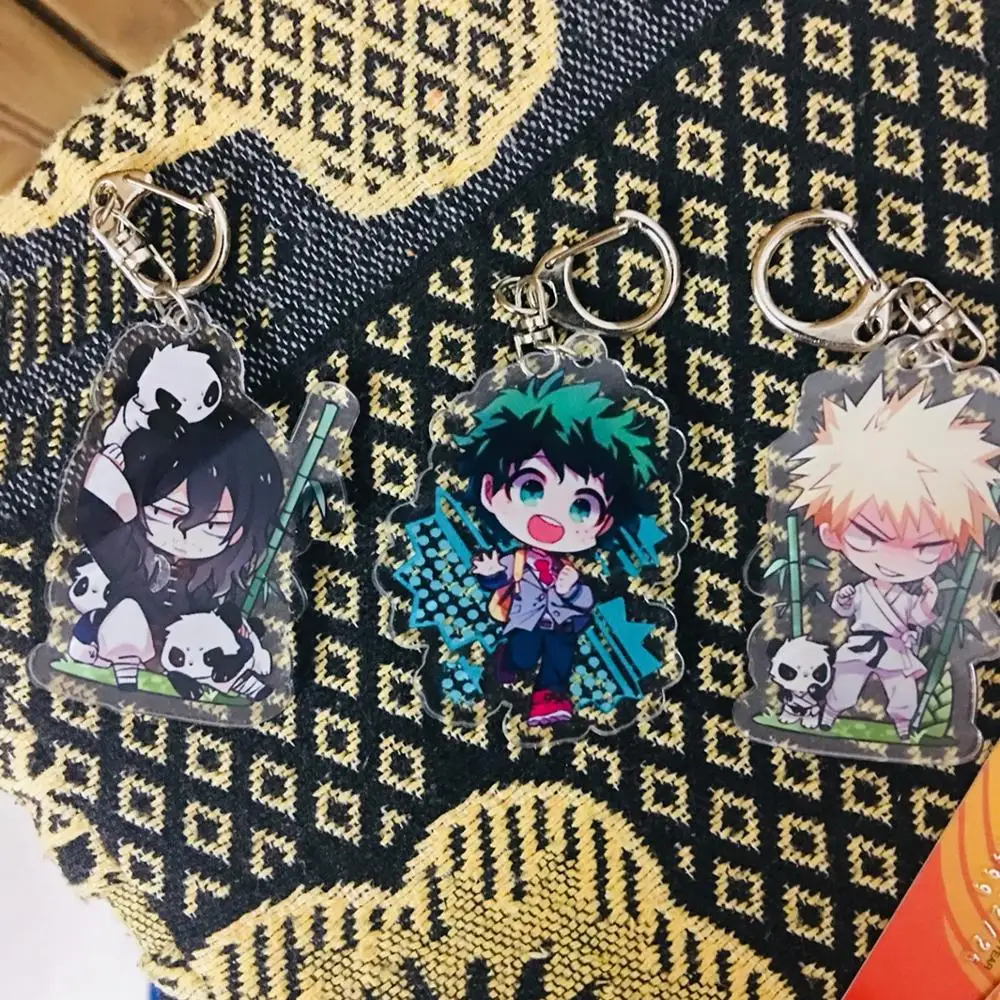 My hero academic брелок Аниме Boku no Hero akademiya Midoriya Izuku акриловый для косплея Подвески