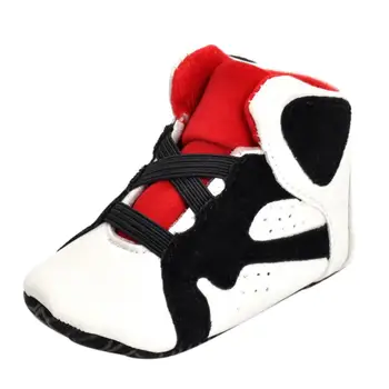 

baby shoes first walkers kids shoes Newborn Infant Kid Girls Boys Crib Shoes Soft Sole Anti-slip Baby Sneakers Shoes uk m8