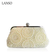 Mode Perlen Peal frauen Kupplung für hochzeit braut abendgesellschaft Shell Shaped kleid handtasche taschen Luxury Brand Design Tasche Obag