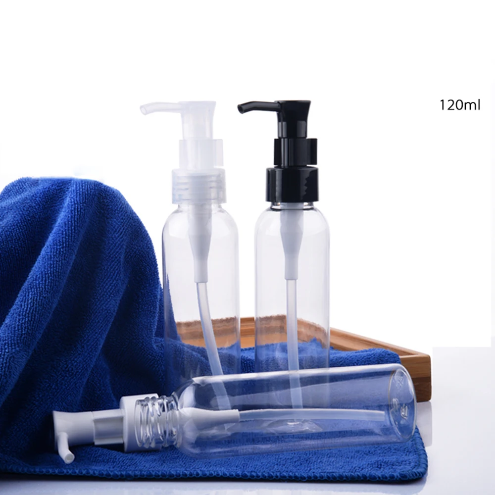 Download 10pcs 120ml Clear Empty Plastic PET Pump Bottle Refillable ... Yellowimages Mockups