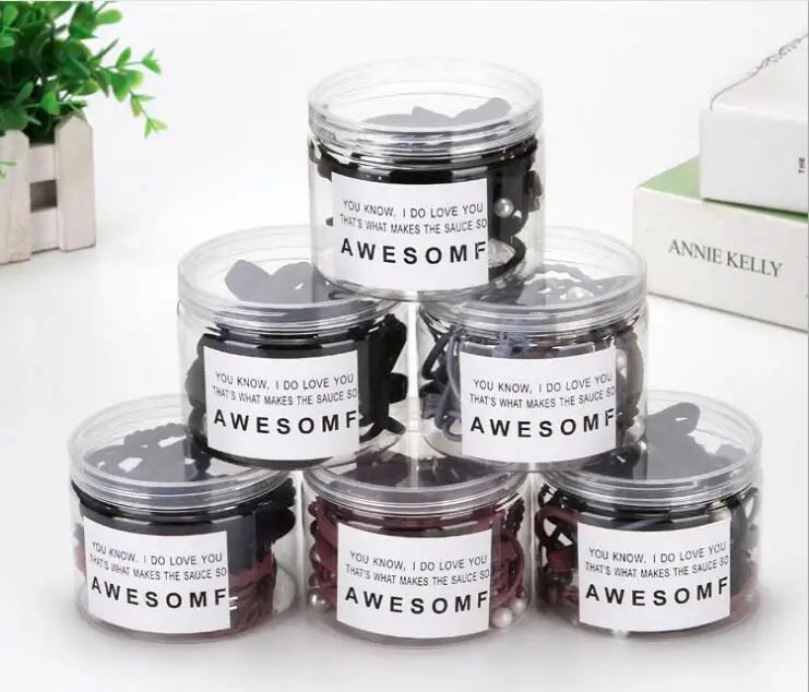 

New arrival 12pcs in 1 set women pretty bow hair bands girl's fashion korean hair tie cute gum lady's sweet hair accessories