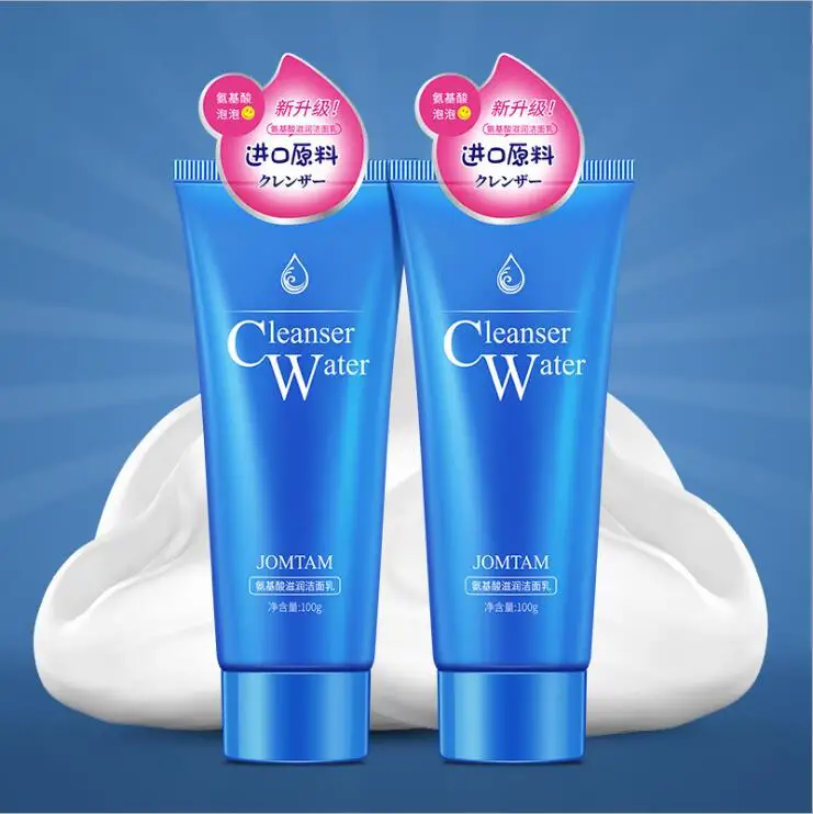

100G Amino acid Facial Cleanser Nourishing Cleanser Foam Moisturizing Face Wash Oil control shrink pores Facial cleanser